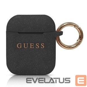 Muud kaubad Guess  Guess Silicone Cover for AirPods 1/2 - Black 