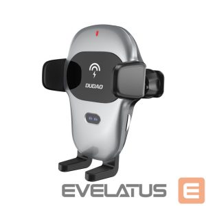 Automaatne hoidja Dudao  Dudao Automatic Car Holder with Built-in Qi 15W Wireless Charger Gray (F20xs) 