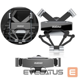Automaatne hoidja Dudao  Dudao Gravity Car Smartphone Holder Black (F11Pro) 