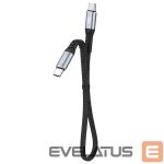 Kaabel Dudao  Dudao L10C USB-C - USB-C PD cable 100W 5A 0.23m - black 