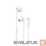 Kõrvaklapid Dudao  Dudao In-Ear Headphones with USB Type-C Connector White (X14PROT) 