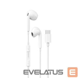Kõrvaklapid Dudao  Dudao in-ear headphones with USB Type-C connector white (X14PROT) 
