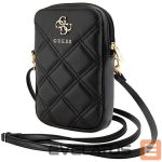 Muu telefoni lisavarustus Guess  Guess Zip Quilted 4G bag - black 