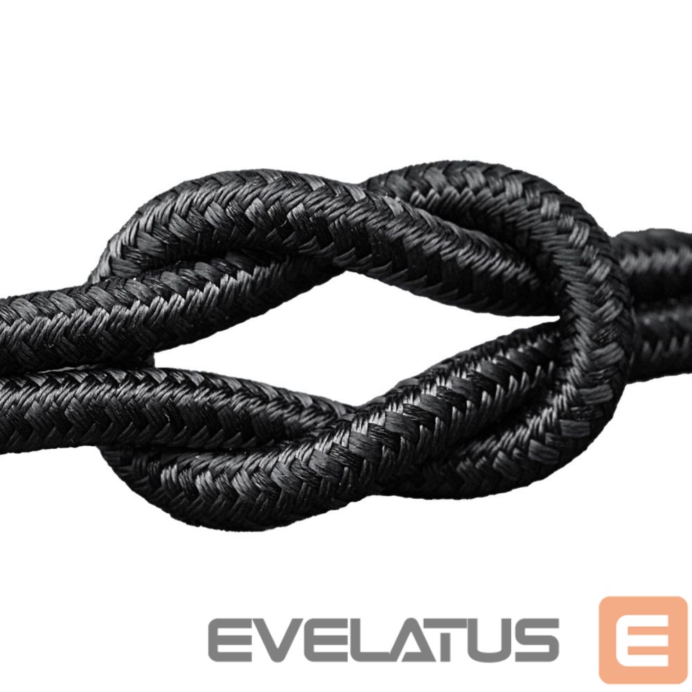 Kaabel Dudao Dudao L3CC USB-C - USB-C 60W 2m Braided Cable - Black