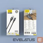 Kaabel Dudao  Dudao L3SM USB-A - MicroUSB 3A 1.2m Braided Cable - Black 