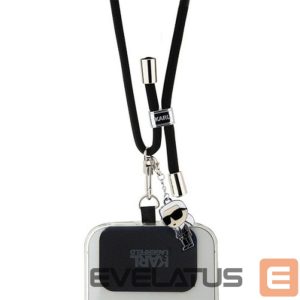 Sülearvuti kott Karl Lagerfeld  KARL LAGERFELD hand strap KLUCNMSCKIK (Crossbody Cord Ikonik) black 