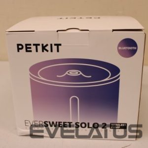 Kariloomade jaoks PETKIT  SALE OUT.  P4114 (CT-W2) Eversweet Solo 2 Fountain, White |  | Smart Pet Drinking Fountain | Eversweet Solo 2 | Capacity 2 L | Filtering | Material Plastic | White | DEMO, DAMAGED PACKAGING 