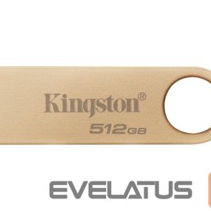 Mälupulk Kingston  USB flash drive | DataTraveler SE9 G3 | 512 GB | USB 3.2 Gen 1 | Gold 