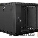 Serverid Lanberg  Rack cabinet 19" wall-mount 9U/600x600 (flat pack) V2, black | 