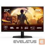 Monitorid AOC  Q27G42XNE | 27 " | VA | QHD | 16:9 | 180 Hz | 1 ms | 2560 x 1440 pixels | 300 cd/m² | HDMI ports quantity 2 | Black 