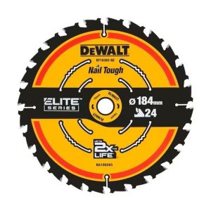 Muud väikesed kodumasinad DeWALT  DT10302-QZ EXTREME 2nd Fix Circular Saw Blade 184mm 16mm Bore 24T 