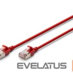 Üleminek Digitus  Slim Patch Cable, 1 m | DK-1632-A-010S-R | Red 