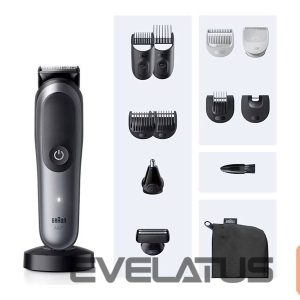Juukselõikur Braun  Multi Groomer AIO7560 BlkSpcGry | 