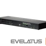 Server – muud tarvikud Aten  | 1-Local/Remote Shared Access 16-Port PS/2-USB VGA KVM Over IP Switch | CS1716I-AT-G | 1 x SPHD Male (Yellow), 16 x SPHD Female (Yellow), 1 x DB-25 Male, 1 x DC Jack, 1 x RJ-45 Female, 1 x RJ-11, 1 x USB Type A Female 