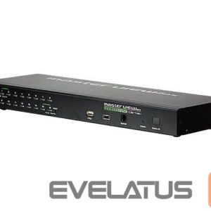 Server – muud tarvikud Aten  | 1-Local/Remote Shared Access 16-Port PS/2-USB VGA KVM Over IP Switch | CS1716I-AT-G | 1 x SPHD Male (Yellow), 16 x SPHD Female (Yellow), 1 x DB-25 Male, 1 x DC Jack, 1 x RJ-45 Female, 1 x RJ-11, 1 x USB Type A Female 