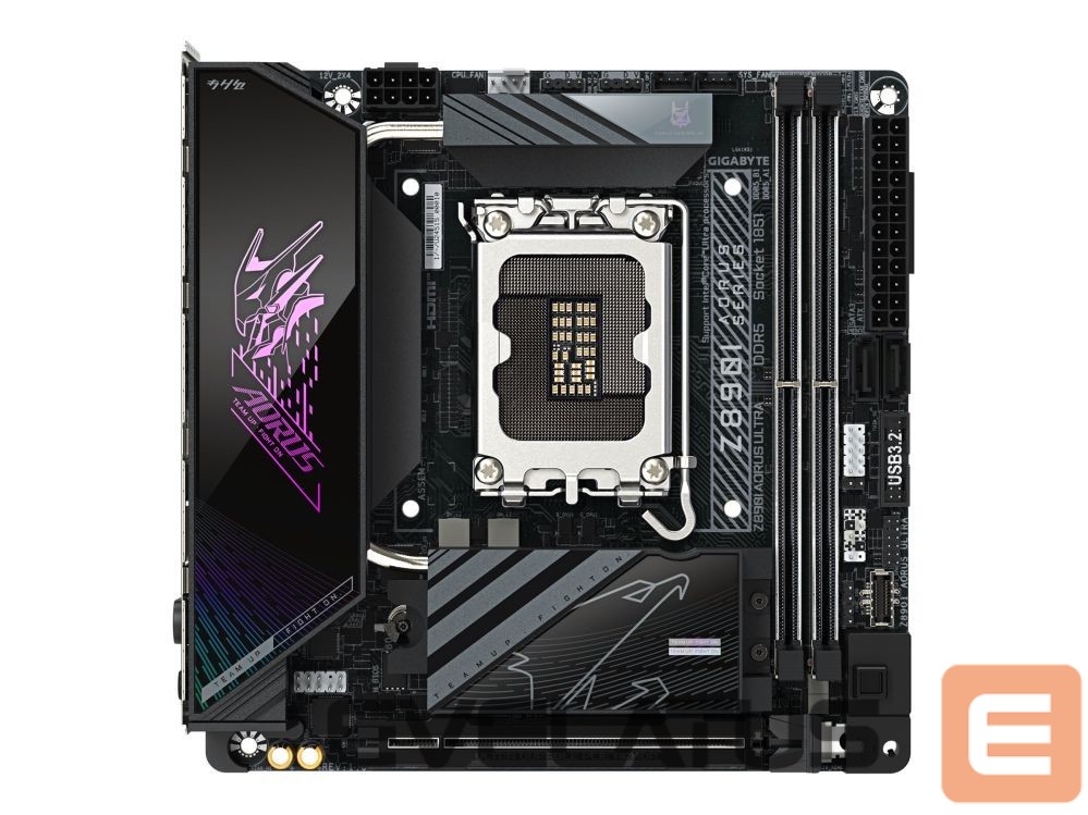 Intel protsessori emaplaat Gigabyte Z890I AORUS ULTRA |