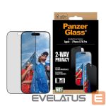 Tagakaaned PanzerGlass  Screen protector | Apple | iPhone 17/iPhone 16 Pro | Tempered Glass | Transparent | Ultra-Wide Fit w. EasyAligner 