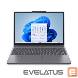 Sülearvuti Lenovo  IdeaPad Slim 3 16IRH10 | Luna Grey | 16 " | IPS | WUXGA | 1920 x 1200 pixels | Anti-glare | Intel Core i5 | i5-13420H | 8 GB | Soldered DDR5 | Solid-state drive capacity 512 GB | Intel UHD Graphics | Windows 11 Home | 802.11ax | Bluetooth version 5.2 | Keyboard language English | Keyboard backlit | Warranty 24 month(s) | Battery warranty 12 month(s) 