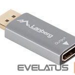 Laadija Lanberg  Displayport (M)->HDMI(F) Adapter 8K, Silver 