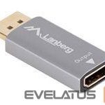 Laadija Lanberg  Displayport (M)->HDMI(F) Adapter 4K, Silver 