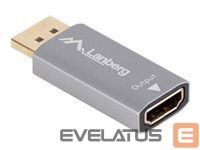 Laadija Lanberg  Displayport (M)->HDMI(F) Adapter 4K, Silver 