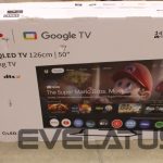 Televiisorid Sharp  SALE OUT.  50HR7265E 50" (126cm) QLED 144Hz 4K Ultra HD Google TV, Dolby Vision, Dolby Atmos, Central Stand |  50HR7265E | 50 | Smart TV | Google TV | Black | DAMAGED PACKAGING 