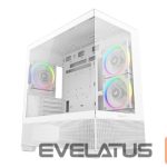 Arvuti korpus Deepcool  CG380 3F MIDI TOWER CASE, White 