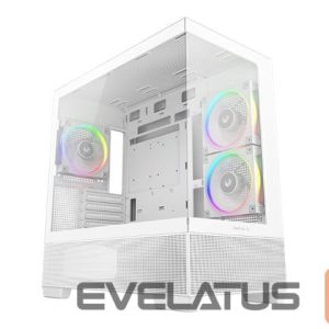 Arvuti korpus Deepcool  CG380 3F MIDI TOWER CASE, White 