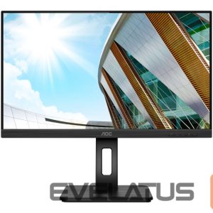 Monitorid AOC  | Q24P2Q | 23.8 " | IPS | QHD | 16:9 | 75 Hz | 4 ms | 2560 x 1440 | 250 cd/m² | Headphone out (3.5mm) | HDMI ports quantity 1 | Black | Warranty 36 month(s) 