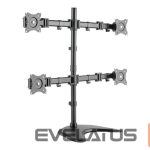 Teleri kinnitus Digitus  | Desk Mount | DA-90364 | Tilt, swivel, rotate | Black 