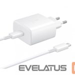 Adaptrid Samsung  EP-TA845EWE + EP-DW767JWE Samsung 45W Travel Charger + USB-C/USB-C Data Cable White (OOB Bulk) 