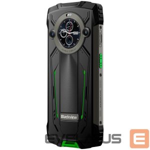 Nutitelefon Blackview  Rugged BV8200 LTE 6.5-inch FHD+IPS 1080x2400 120Hz Corning 3th + 1.3-inch 360x360 12+256GB MT8781 Octa-core 2.2GHz 8800mAh NO Charger CAM Front 32MP Rear 50+13MP IP68/IP69K/MIL-STD-810H NFC Fingerprint Green