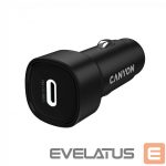 Autotarvikud Canyon  CANYON car charger OnDrive 30 PD 30W USB-C Black 