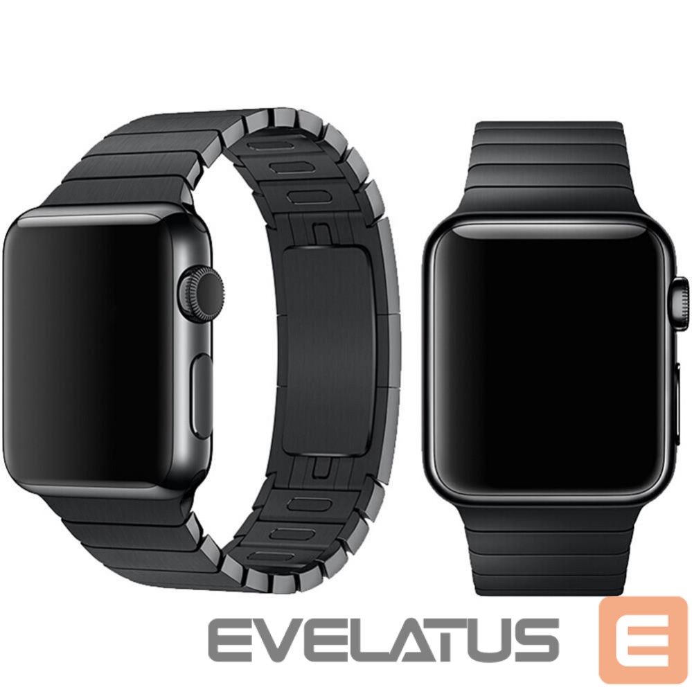 Rihm Devia Apple Watch 40mm/ 38mm Strap Elegant Link Bracelet Space Black
