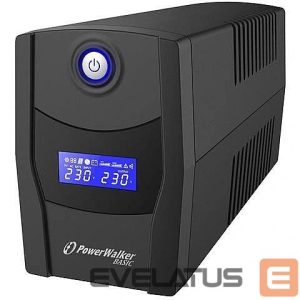 Elektrienergia jaotus ja juhtimine Power walker  POWERWALKER UPS Line-Interactive 1000VA 