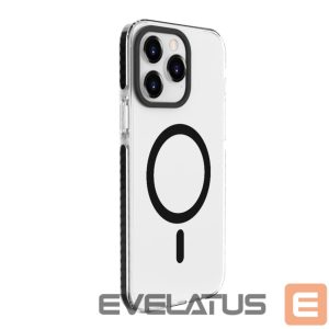 Tagakaaned Evelatus Apple iPhone 15 Pro Max Clear Case PC+TPU With MagSafe Transparent Black