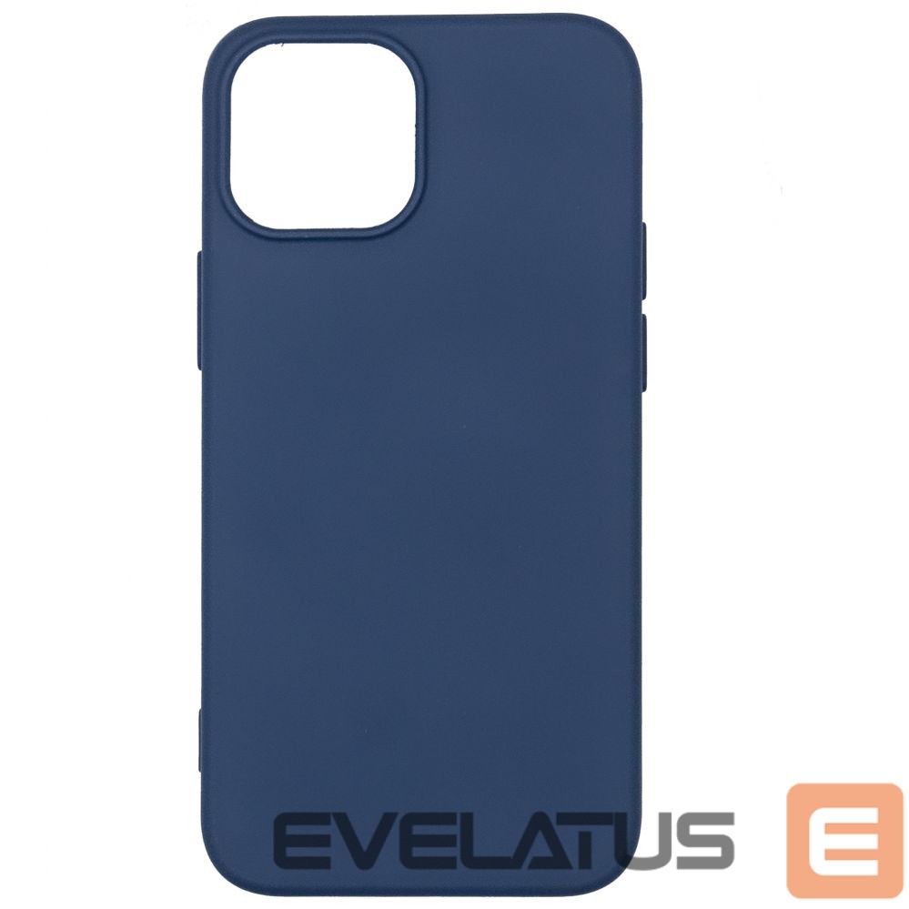 Tagakaaned Evelatus Apple iPhone 13 Mini Premium Soft Touch Silicone Case Cobalt Blue