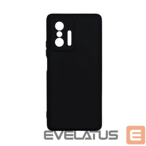 Tagakaaned Evelatus Xiaomi Xiaomi 11T/11T Pro Nano Silicone Case Soft Touch TPU Black