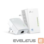 Ruuterid TP-Link  Powerline Adapters Kit TL-WPA4220 KIT 10/100 Mbit/s, Ethernet LAN (RJ-45) ports 2, 802.11n, 2.4GHz, Wi-Fi data rate (max) 300 Mbit/s 
