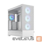 Arvuti korpus Fractal Design  Pop XL Air RGB White TG Clear Tint, E-ATX up to 280 mm, ATX , mATX, Mini ITX, Power supply included No 