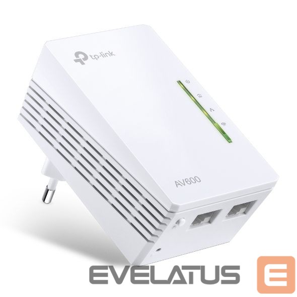 Ruuterid TP-Link AV600 Wi-Fi Powerline Extender TL-WPA4220 10/100 Mbit/s, Ethernet LAN (RJ-45) ports 2, 802.11n, Wi-Fi data rate (max) 300 Mbit/s, Data transfer rate (max) 600 Mbit/s