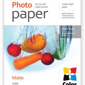 Kontoritarbed ColorWay  Matte Photo Paper, 100 sheets, 10x15, 190 g/m² 