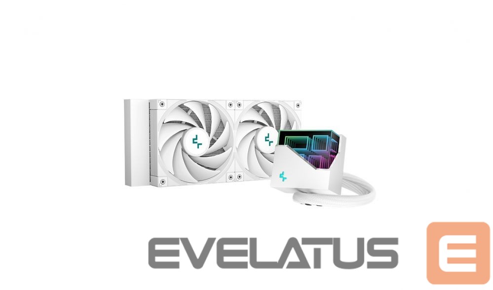 Jahutid Deepcool LT520 White, Intel, AMD, Premium CPU Liquid Cooler