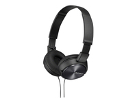 Kõrvaklapid mikrofoniga Sony  SONY MDRZX310APB.CE7 ZX HEADSET BLACK 