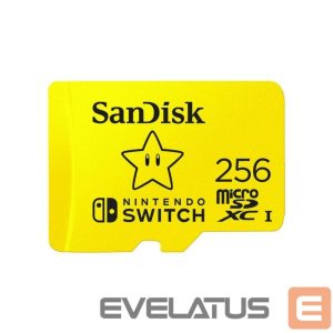 Mälukaardid SANDISK BY WESTERN DIGITAL  MEMORY MICRO SDXC 256GB UHS-I/SDSQXAO-256G-GNCZN SANDISK 