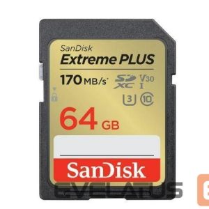 Muu arvutitarvik SANDISK BY WESTERN DIGITAL  MEMORY SDXC 64GB UHS-I/SDSDXW2-064G-GNCIN SANDISK 