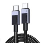 Kaabel Ugreen  Type C 2.0 Male To Type C 2.0 Male 5A Data Cable 1M (45063) Black