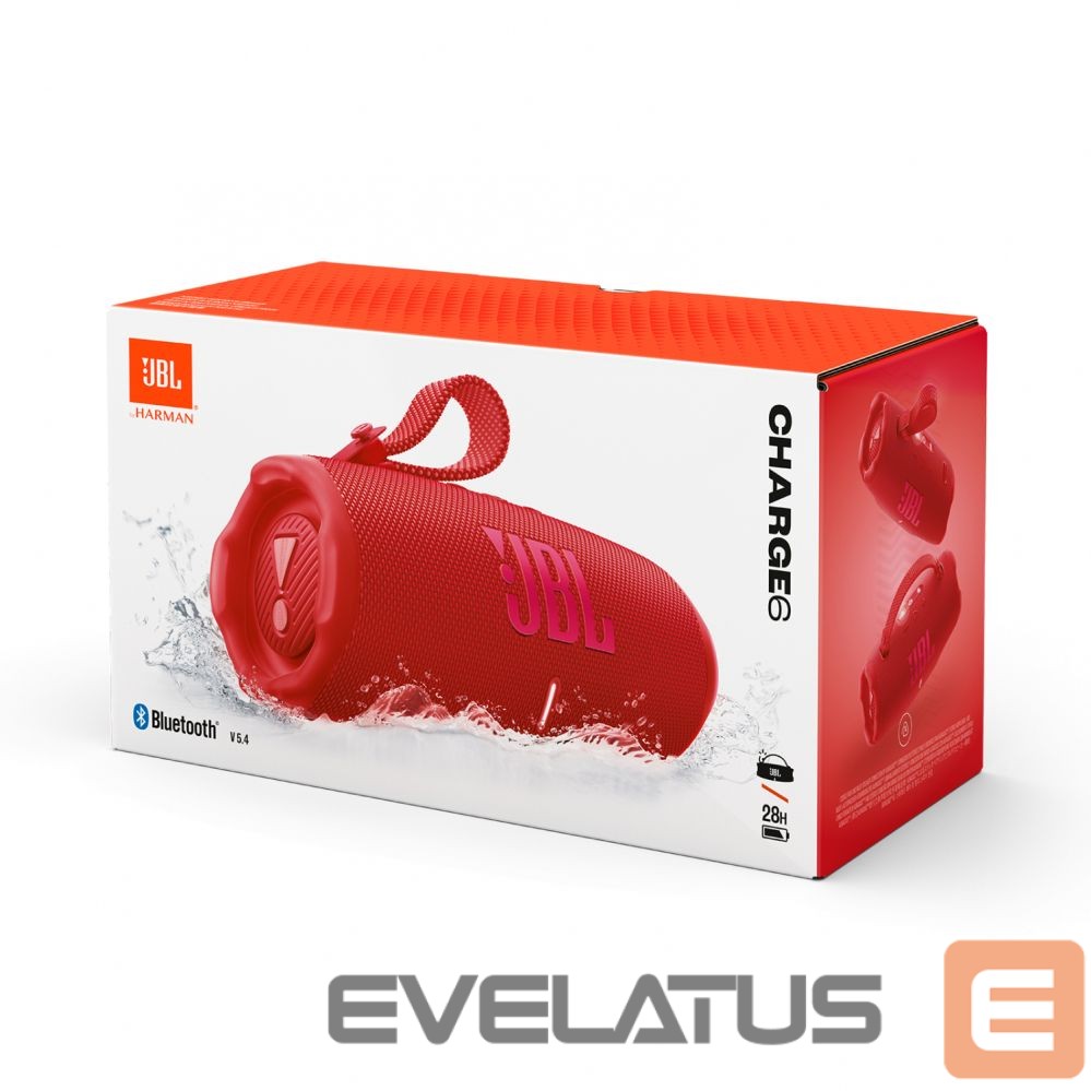 Juhtmevabad kõlarid JBL Charge 6 Red