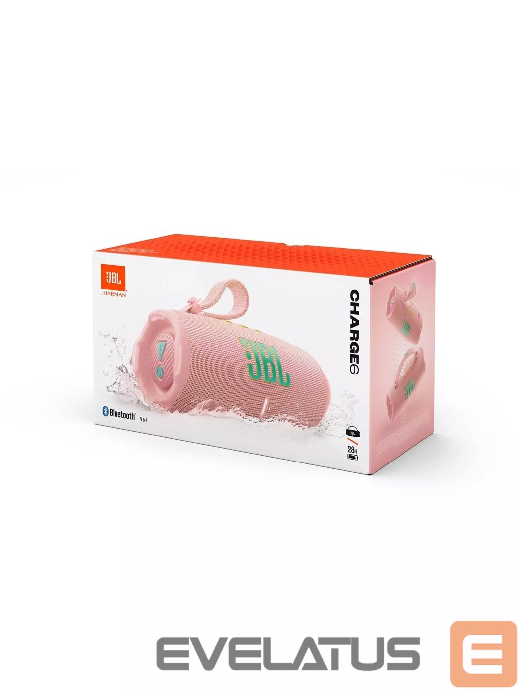Juhtmevabad kõlarid JBL Charge 6 Pink