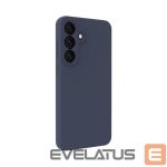 Tagakaaned Evelatus Samsung Galaxy S25 FE Premium Magnetic Soft Touch Silicone Case Dark Blue